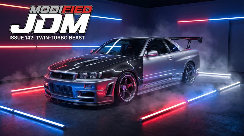 白丝改装视频演示：JDM宽体套件